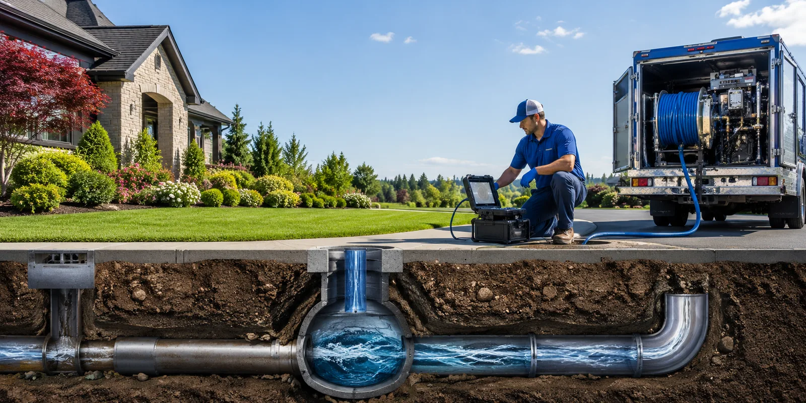 Drainage restoration information for New Plymouth, OH